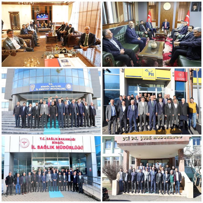 AK Parti'den Kurum Ziyaretleri