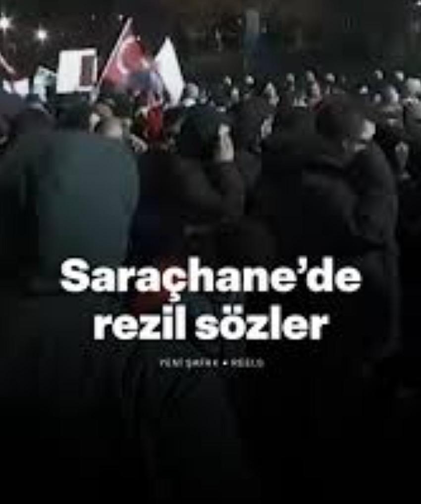 Saraçhane'de Rezil Sözlere Siyasilerden Tepki