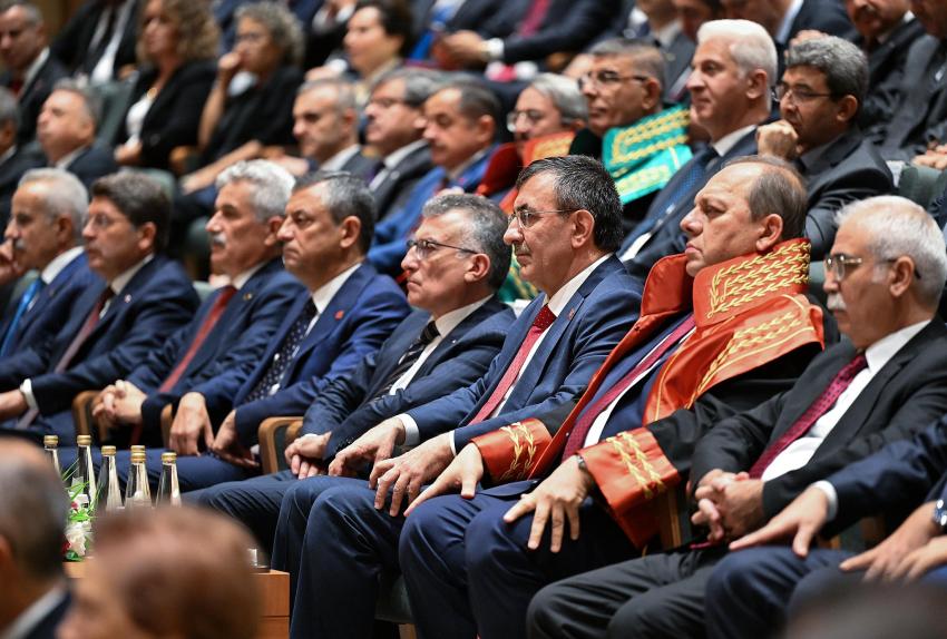 Cumhurbaşkanı Yardımcısı Yılmaz, Adli Yıl Açılışı’nda Konuştu