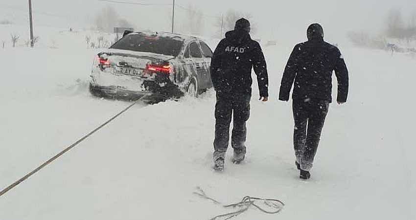 BİNGÖL’DE 27 MAHSUR KALMA İHBARI YAPILDI