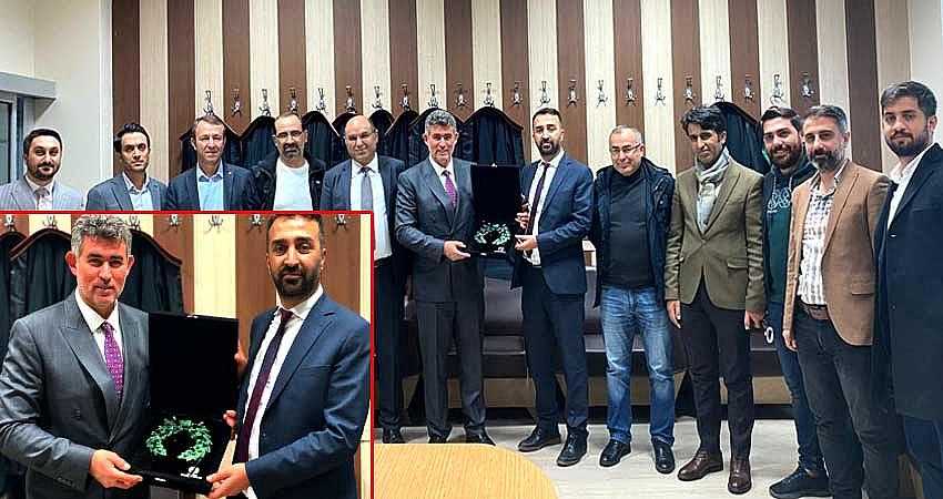 FEYZİOĞLU’NDAN BİNGÖL BAROSUNA ZİYARET