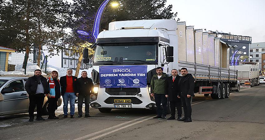 BİNTSO’DAN DEPREM BÖLGESİNE DESTEK