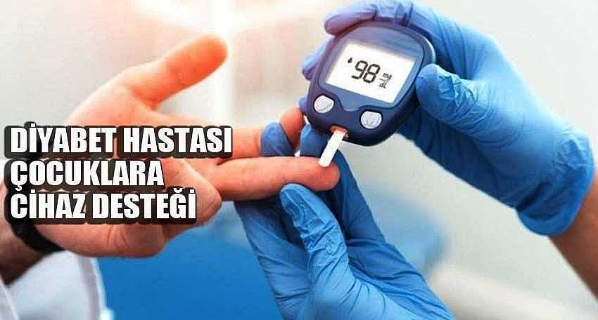VALİLİKTEN DİYABET HASTASI ÇOCUKLARA CİHAZ DESTEĞİ