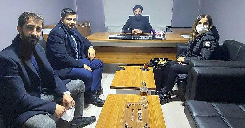 ÖZGAN’DAN GAZETECİLER CEMİYETİNE ZİYARET