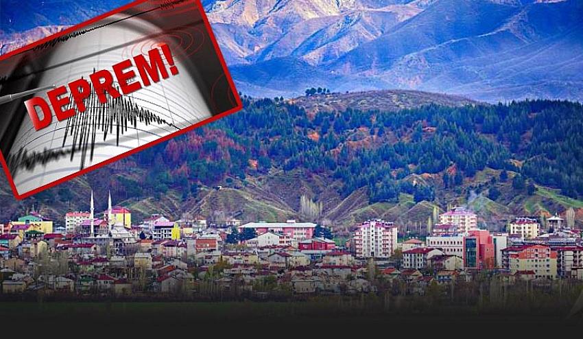 Genç'te 4,4 büyüklüğünde deprem