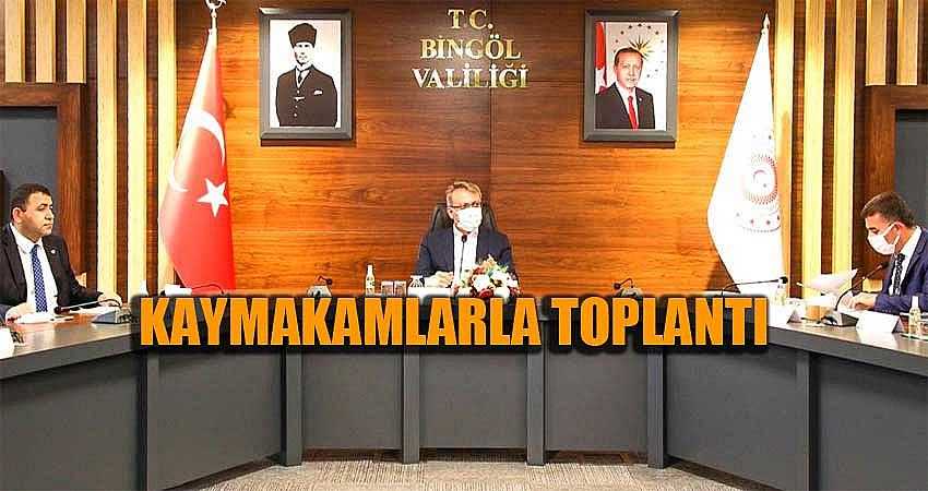 İLÇE HİZMETLERİ DEĞERLENDİRİLDİ