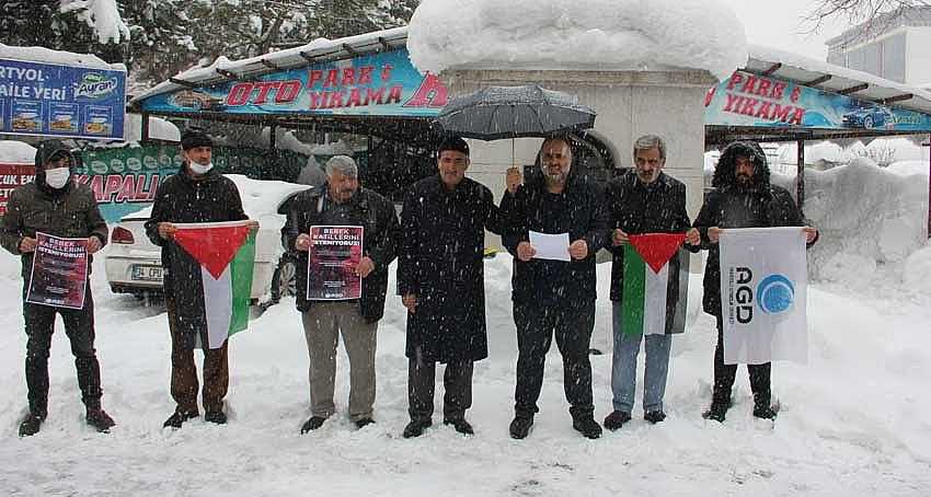  ANADOLU GENÇLİK DERNEĞİNDEN HERTZOG PROTESTOSU