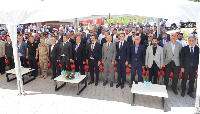 Kığı Çiçektepe'de Cami Açılışı