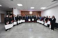 TUBİTAK Şampiyonlarına Ödül Vali Usta: Kader Gayrete Aşıktır