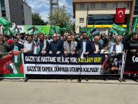 Gazze'ye Destek Mitingi