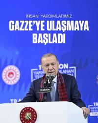 Türkiye'nin Yardım TIR'ları Gazze'de