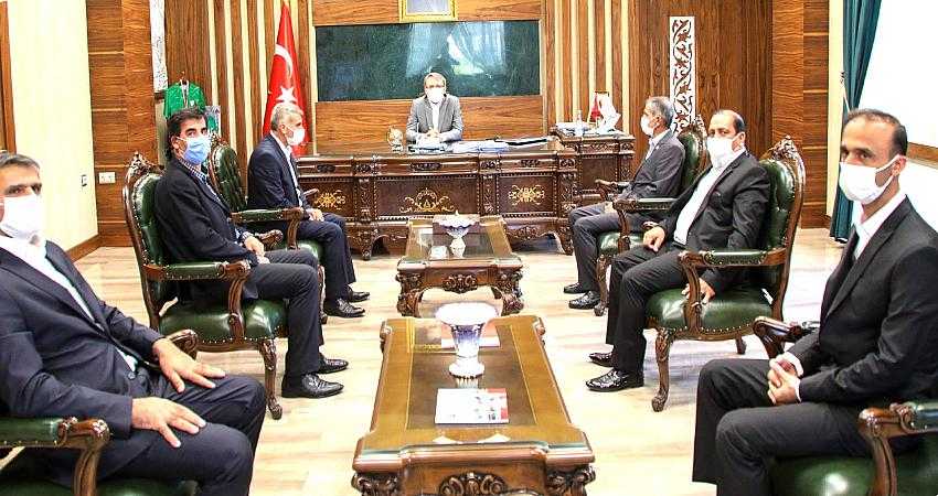 Muhtarlardan Vali Ekinci’ye ziyaret