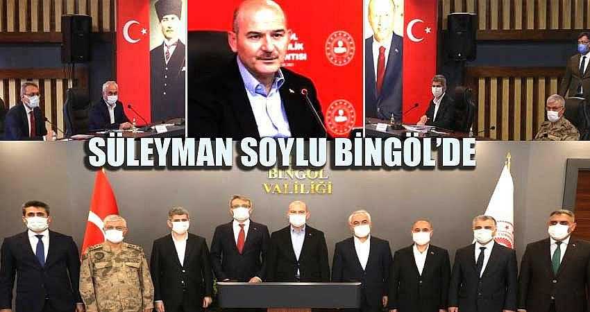 BİNGÖL’DE GÜVENLİK TOPLANTISI YAPILDI