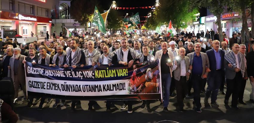 Binler Sumud ve Gazze İçin Toplandı