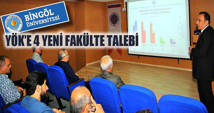 4 FAKÜLTE İÇİN TALEPTE BULUNULDU